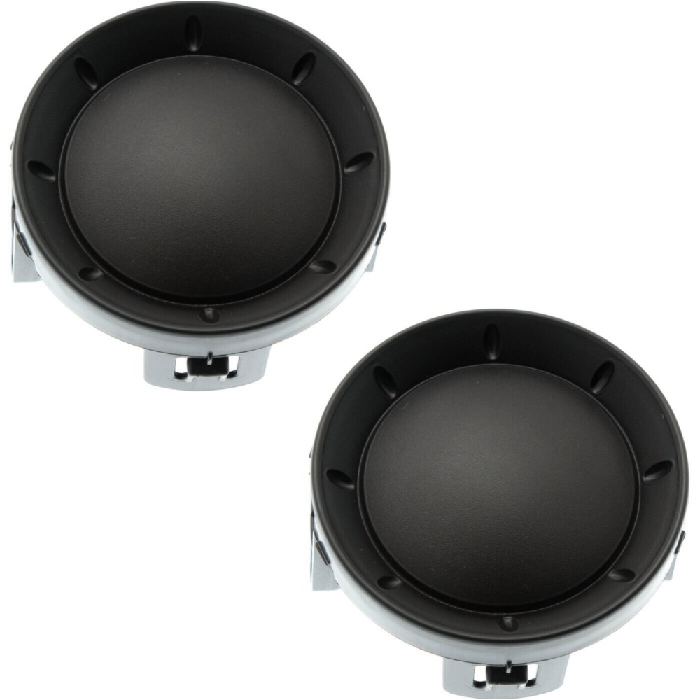 Set Of 2 Fog Light Covers Front Driver & Passenger Side Left Right For Cube Pair