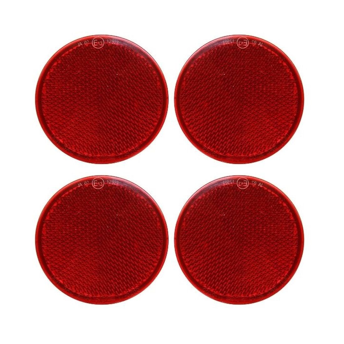 2 Sets Of - Bumper Reflector Set For 2009-2010 Corolla 2011-2020 Sienna SE Model Rear
