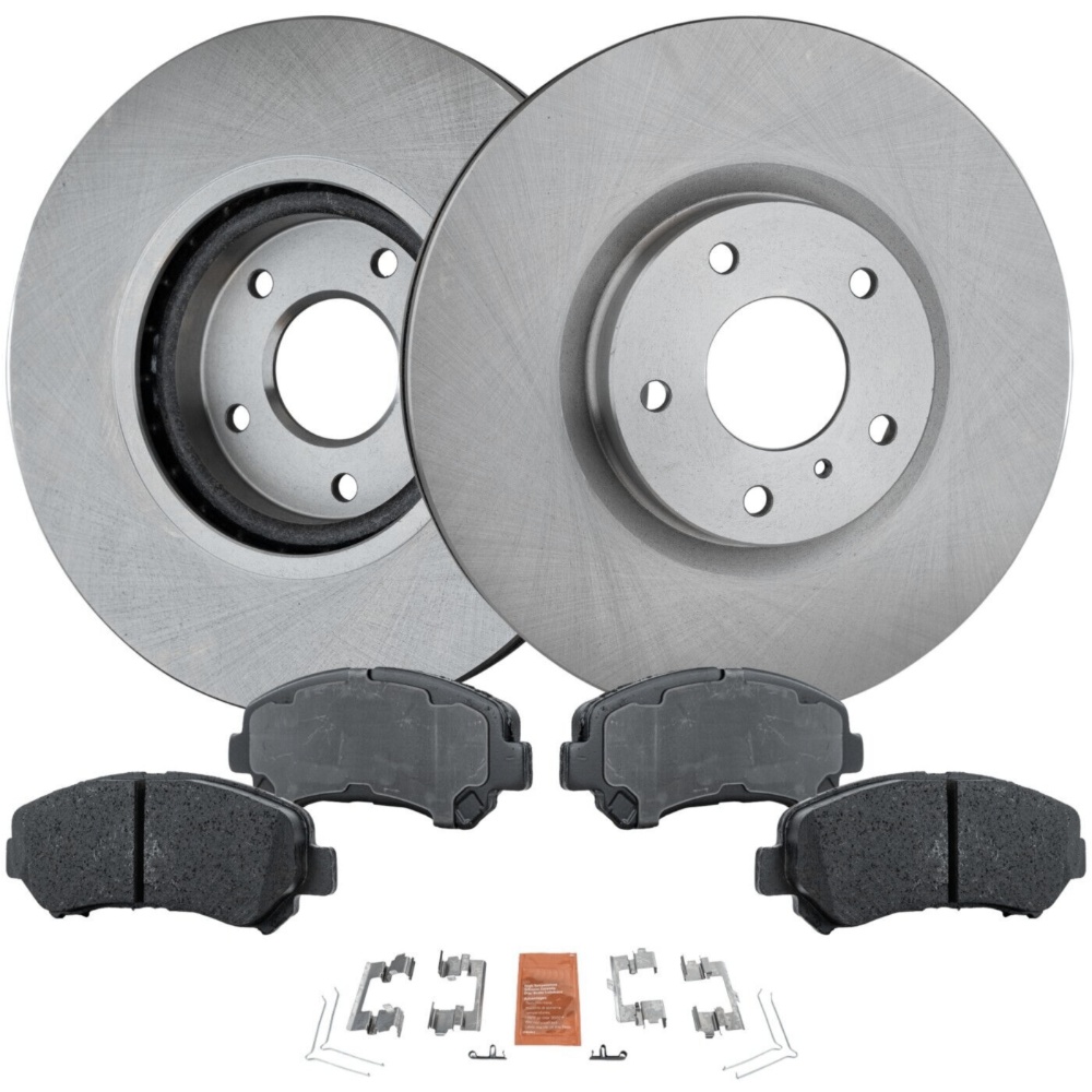 Brake Disc And Pad Kit For 2009-2018 Nissan Maxima Sedan Front 12.6 Inches