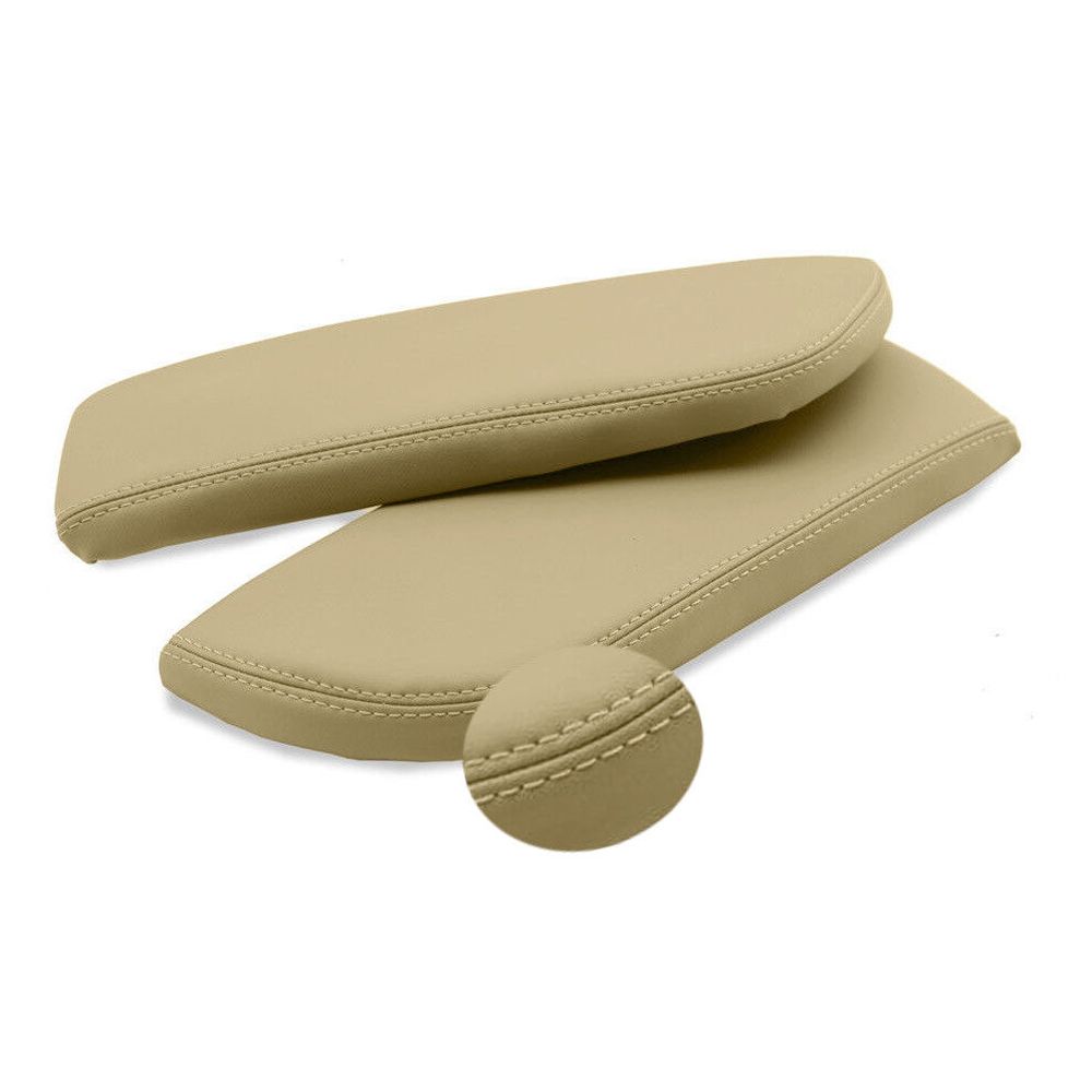 Center Console Armrest Leather Synthetic Cover For 07-13 MDX Sport Utility Beige