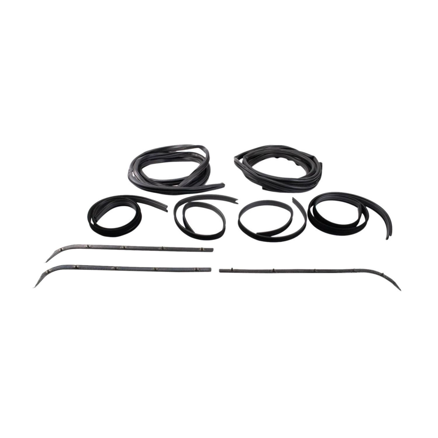 For Ford 71-72 F-100 Base Standard Cab Pickup Door Window Belt Weatherstrip Kit