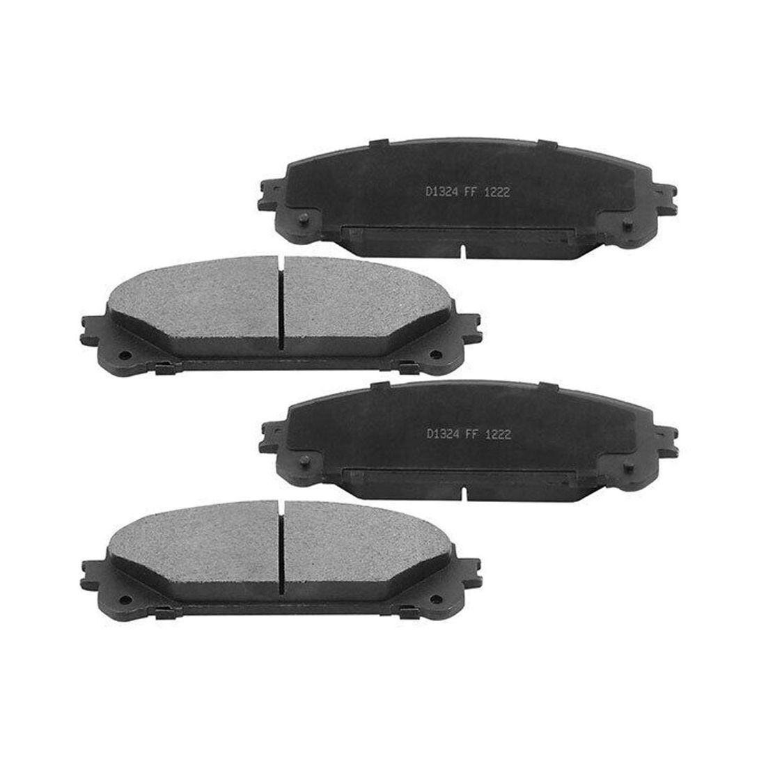4X Front Ceramic Brake Pads