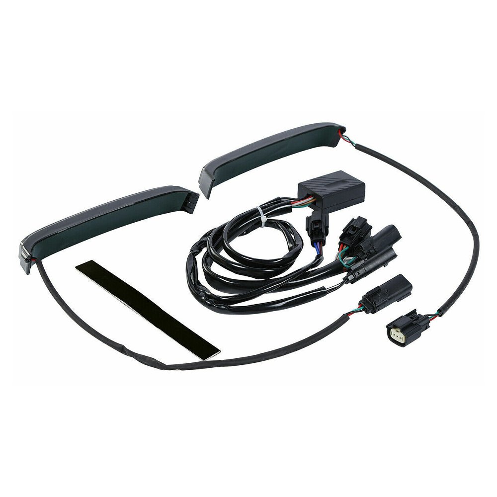Saddlebags LED Insert Support Brake Turn Light For Harley-Davidson