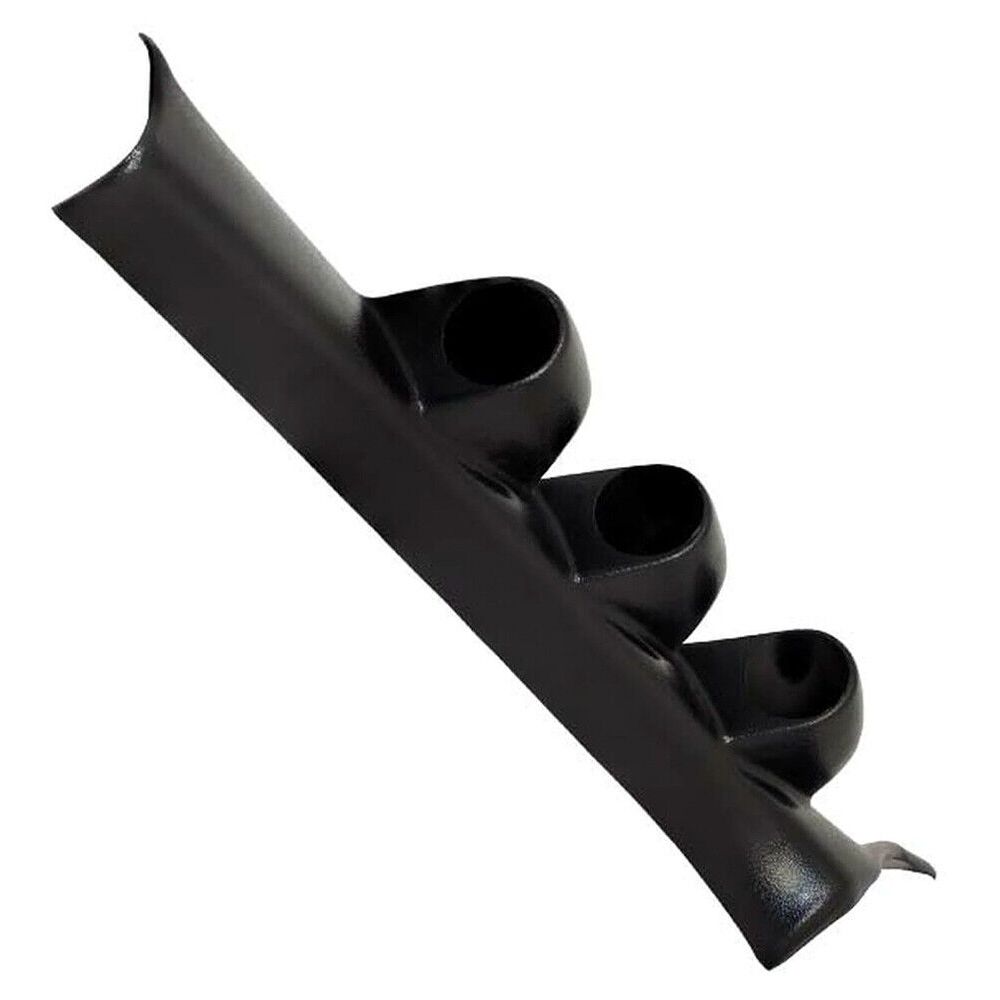 Black Triple Gauge 52mm Pillar For Scion 05-10 TC Base Coupe 07-08 TC Spec Coupe
