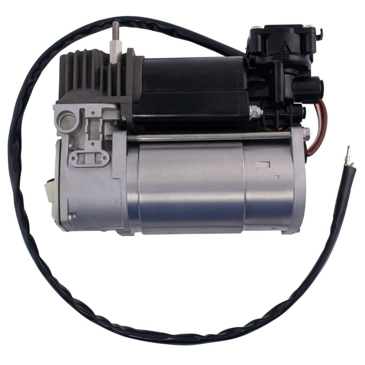 Air Ride Suspension Compressor Pump With Relay For BMW 2000-2006 X5 E53 4-Corner