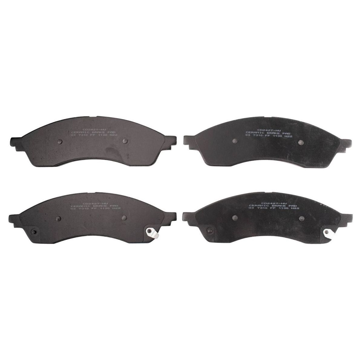 For 21-22 Lincoln Nautilus Black Label Sport Utility Front Ceramic Brake Pads