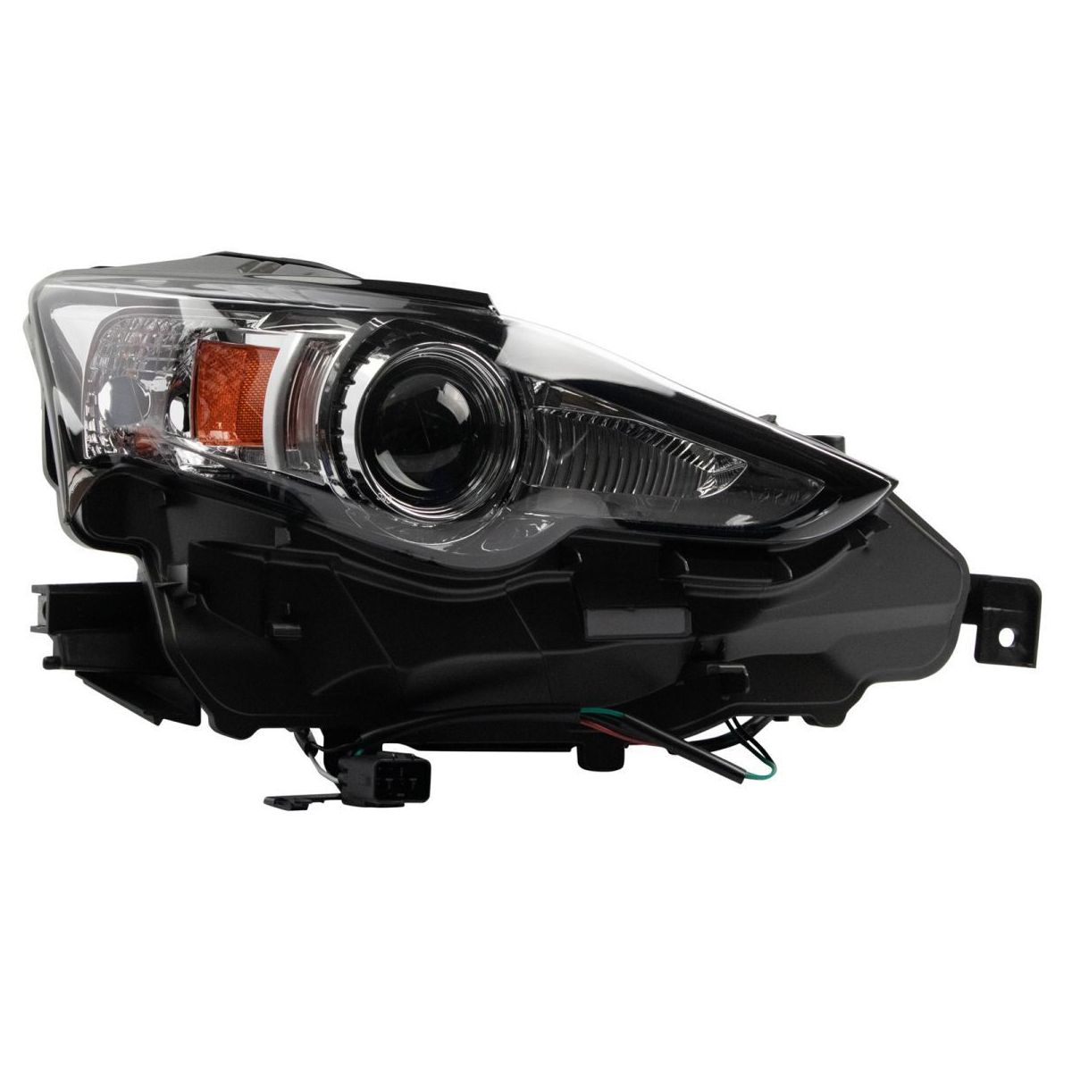 For 2014-2015 Lexus IS250 Sedan Headlights Lamp Assembly Left Right Kit Pair