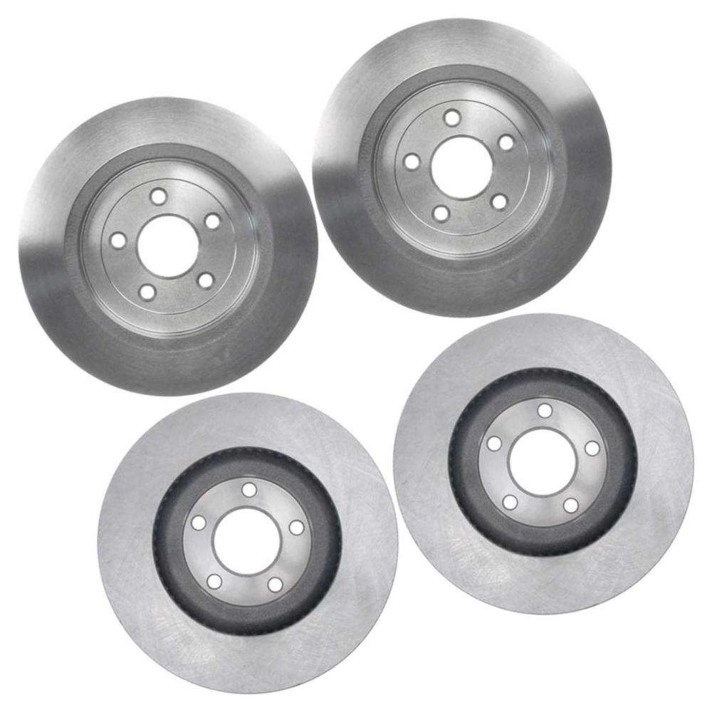 For 2011 2012 2013 2014 Ford Edge Lincoln MKX Front Rear Brake Rotors