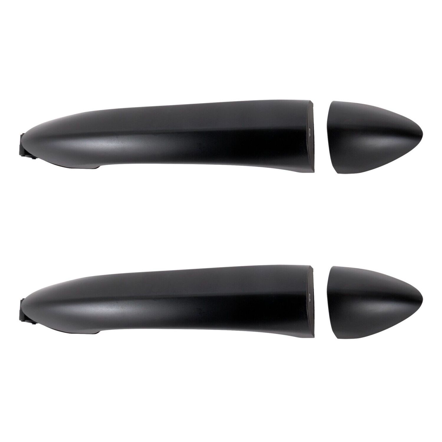 Pair Exterior Door Handles Set Of 2 Rear Driver & Passenger Side For Chevy Sedan