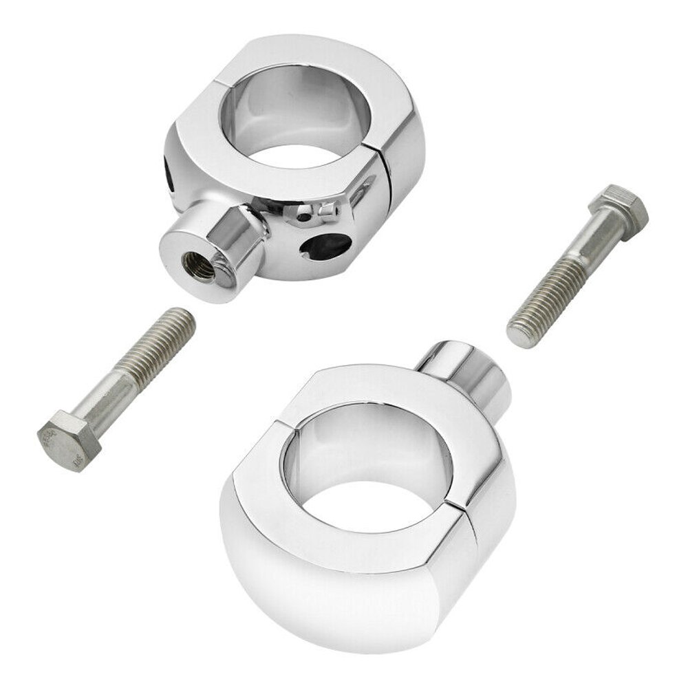 Chrome 2'' Handlebar Bar Risers Fit For Harley-Davidson Harley 1200