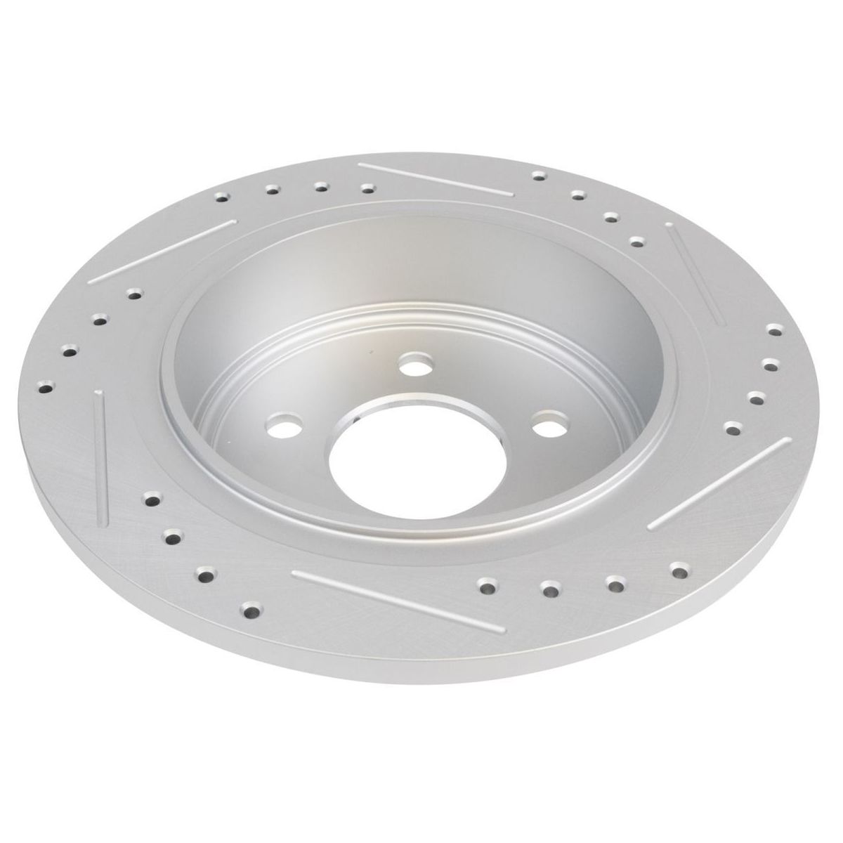 Rear For 03 Explorer Sport Cross Drilled Slotted G-Coated Rotor Kit Pair SUV