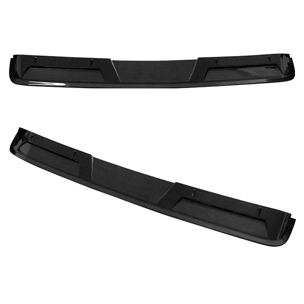 For 21-23 Hyundai Elantra 4-Door Carbon Fiber Print ABS Rear Window Roof Spoiler