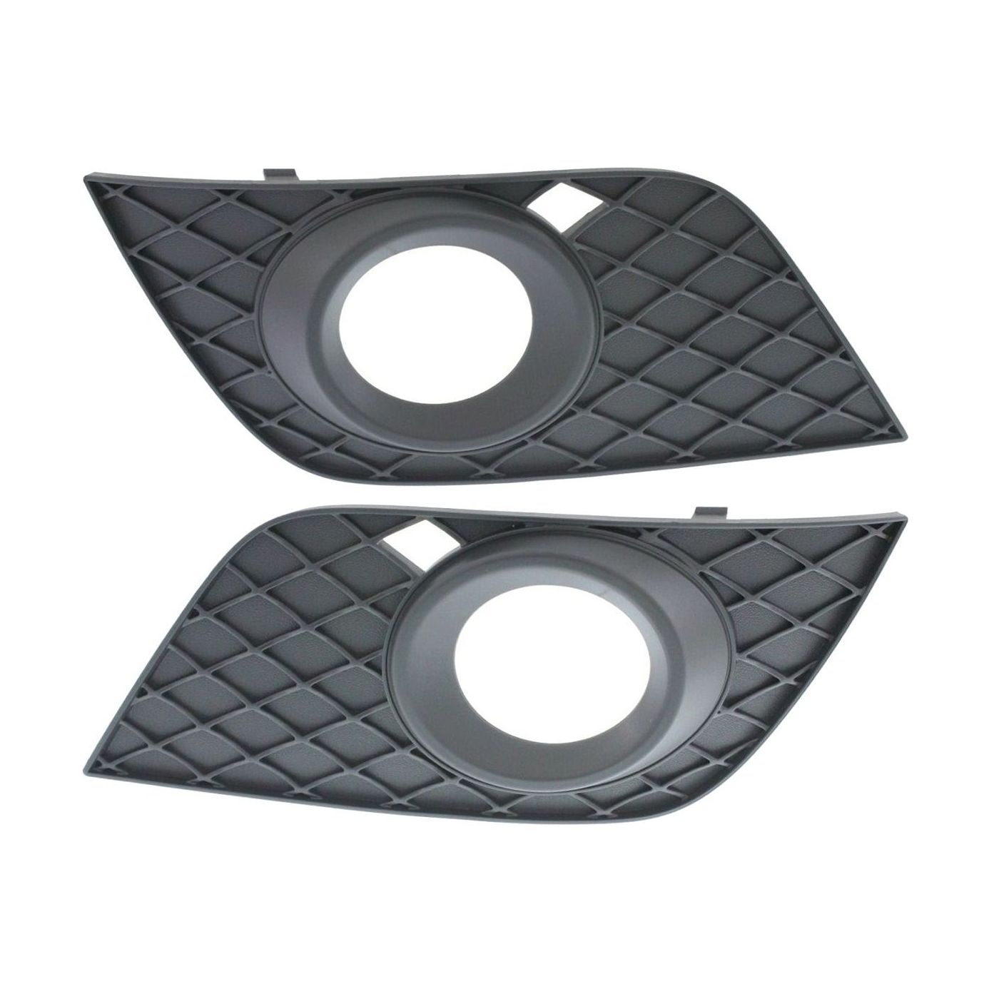 Fog Light Trim Set For 2008-2011 Mercedes Benz ML350 Left & Right 2Pc