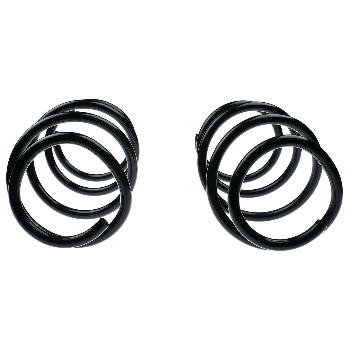 2x Front Left LH & Right Coil Springs For 08-09 535i 04-06 545i 06-10 550i E60