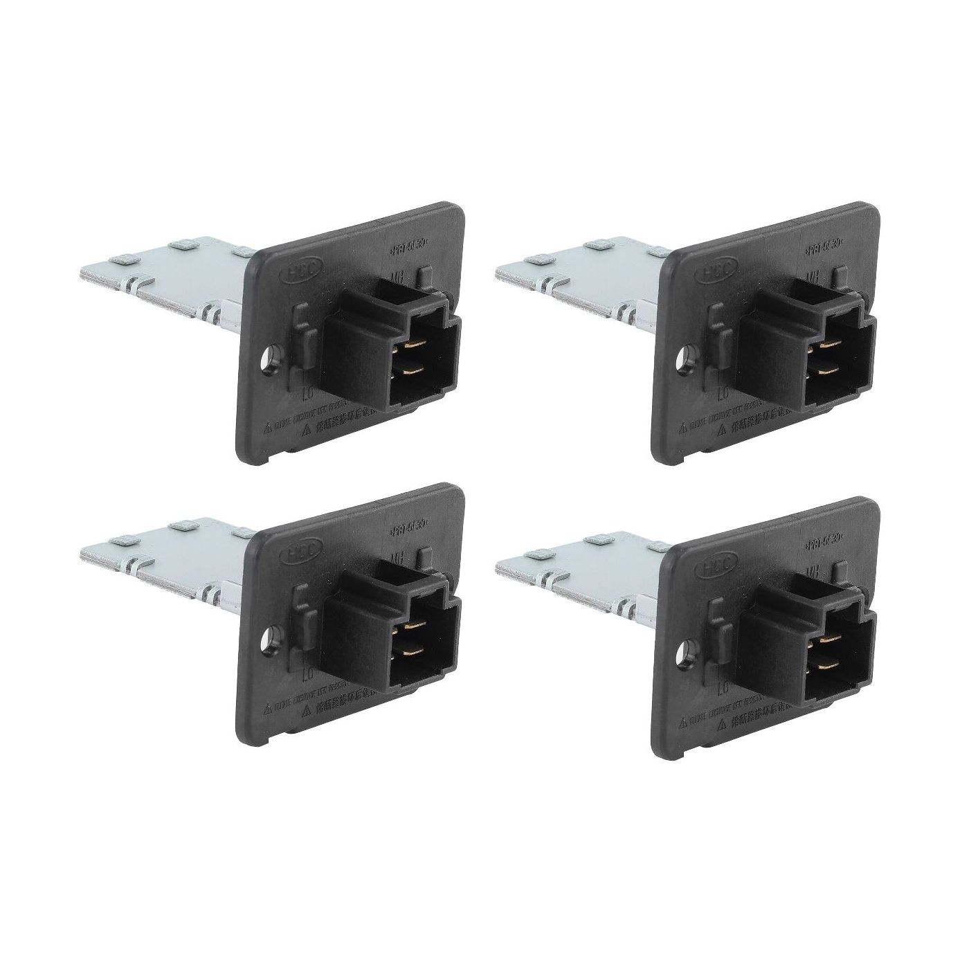 4 Sets Of - Blower Motor Resistor For Hyundai Elantra Sonata Santa Fe Kia Forte Koup