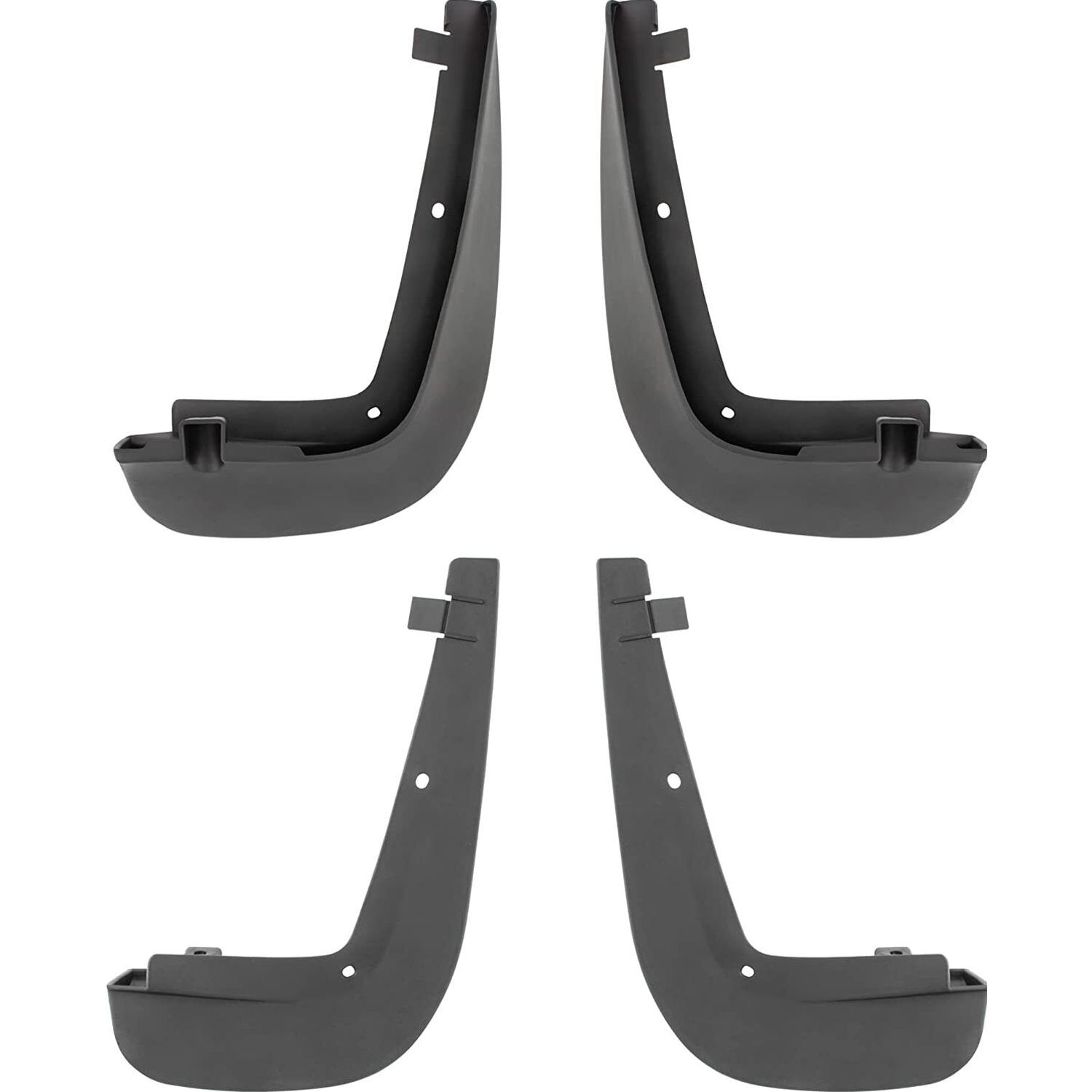 Set Of 4 Splash Guards Flaps Fender For 17-22 Cooper Countryman Hatchback F60