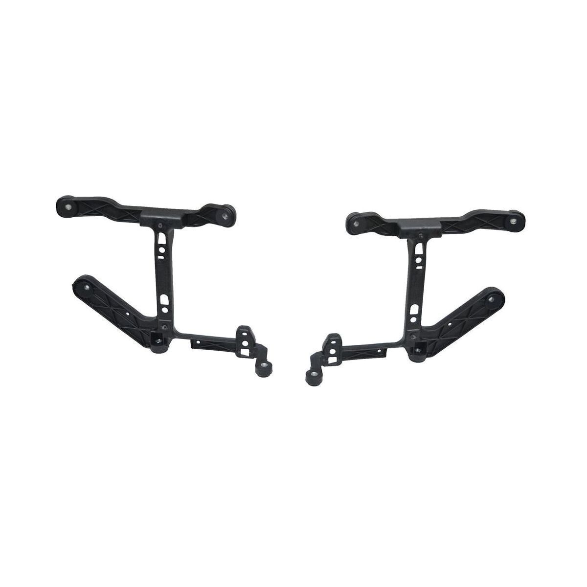 Set Of 2 Bumper Face Bar Brackets Retainer Mounting Braces 68232454AA Pair