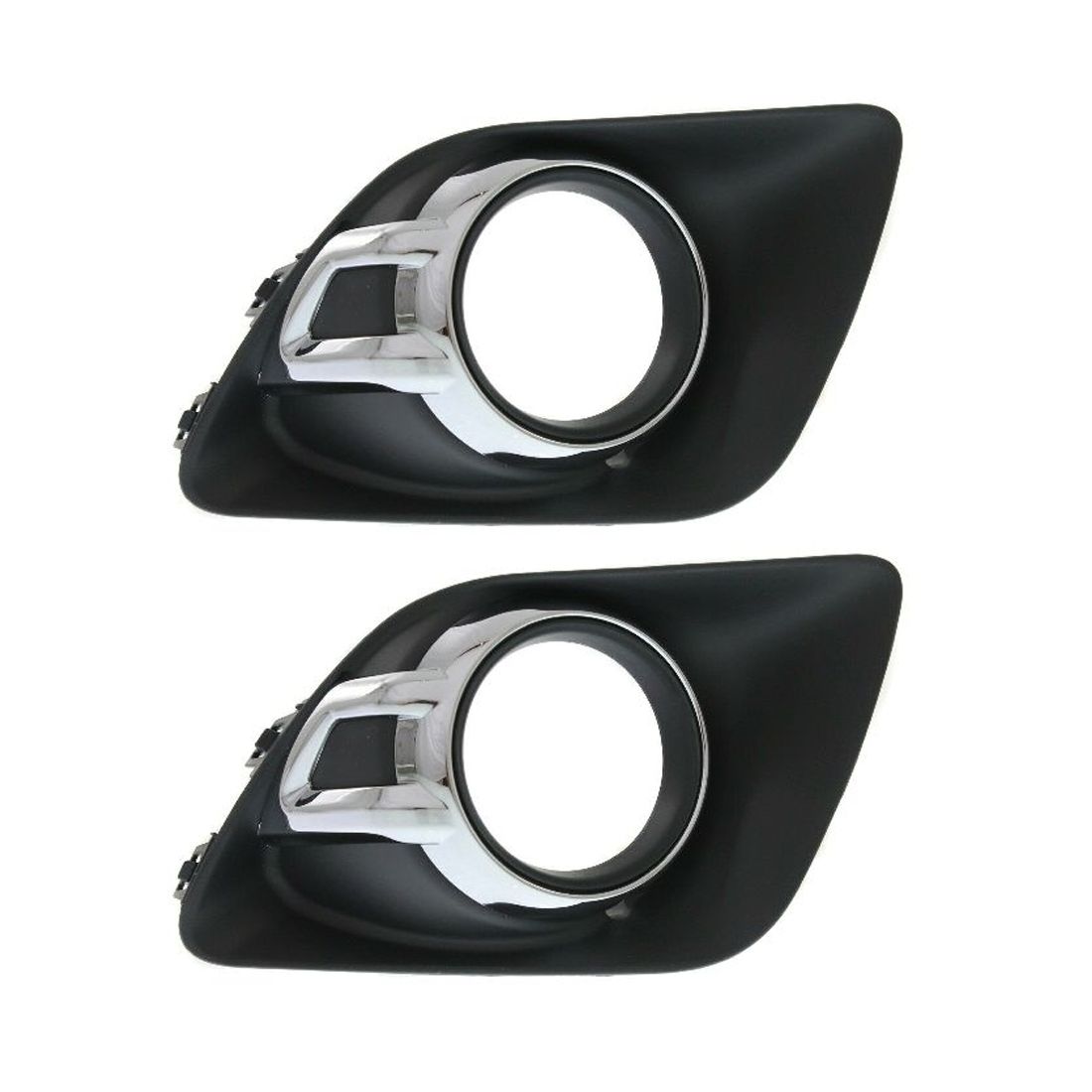 2 Sets Of - For Outlander Sport RVR Fog Light Trim Driving Lamp Passenger Right Side
