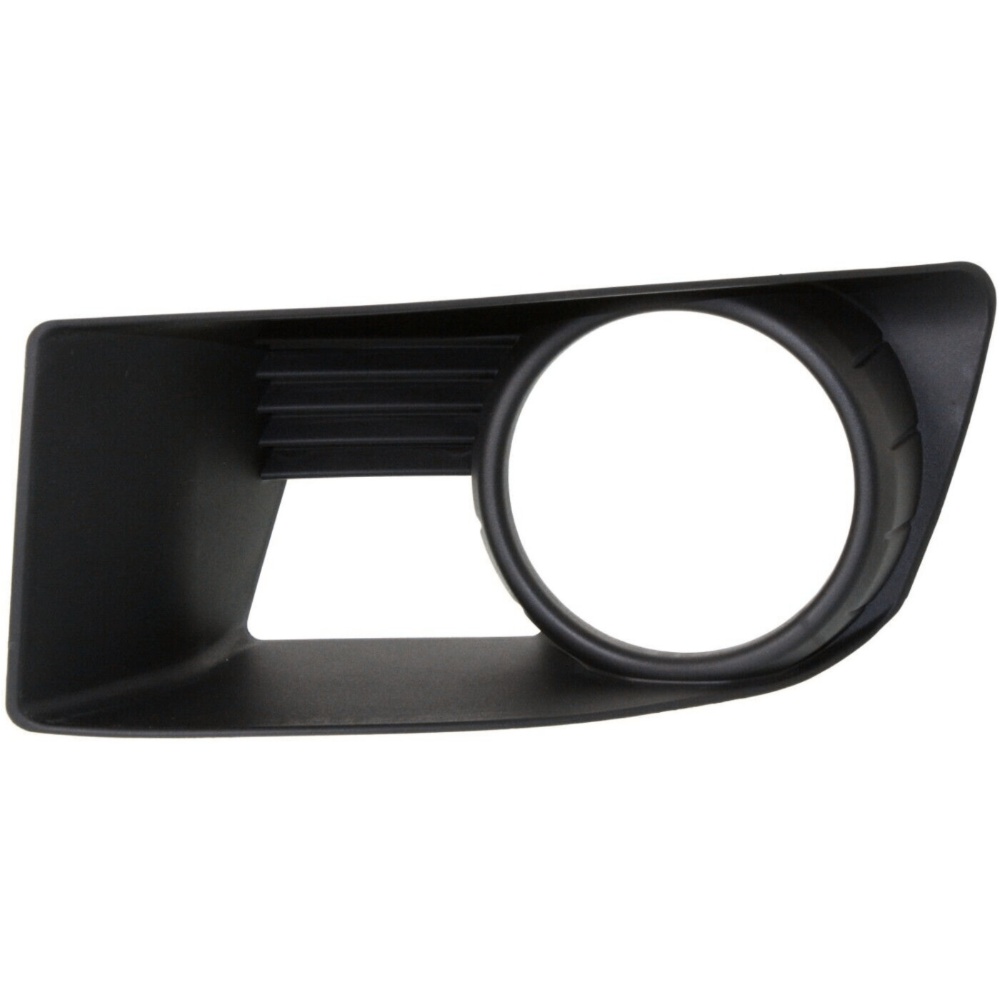 Fog Light Trim Set For Dodge 2007-2010 Caliber Left & Right Black Plastic 2Pc