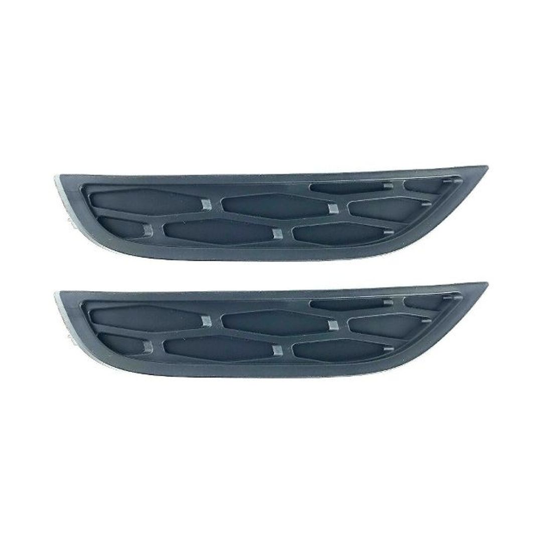 2 Sets Of - For 12-15 Range Rover Evoque Evoque Passenger Right Front Lower Fog Bezel