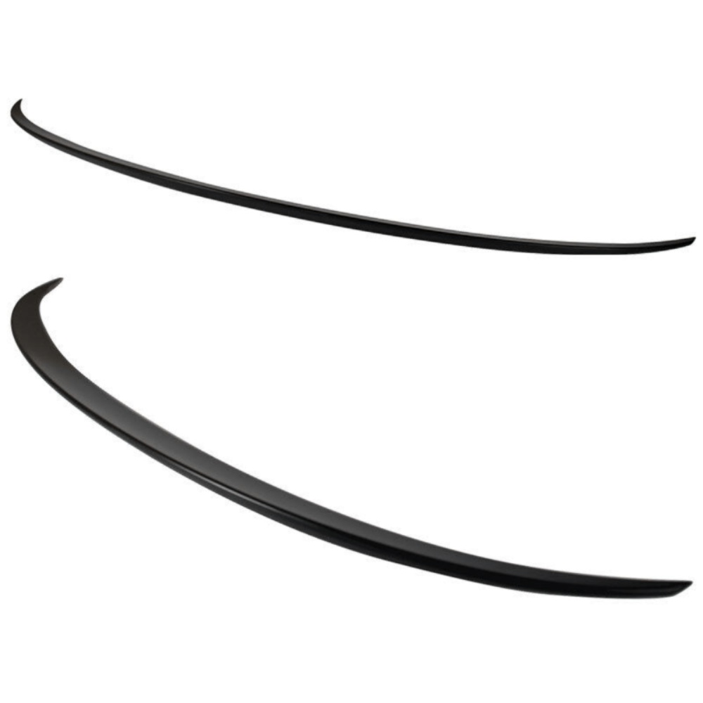 2 Sets Of - For 520 528 530 535 550 XDrive 5-Series 4DR Unpainted ABS Trunk Spoiler