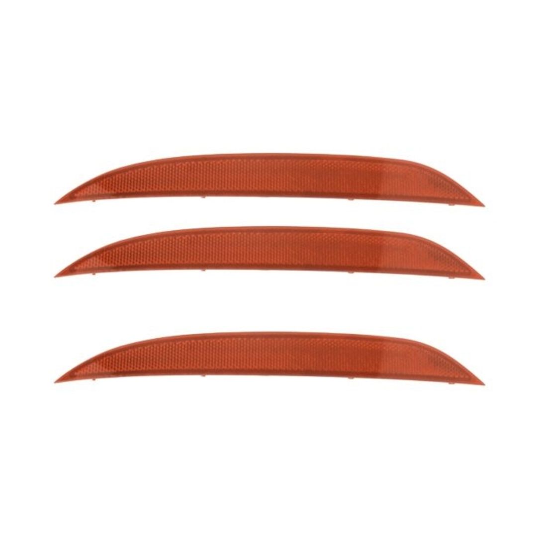 3 Sets Of - For Kia Bumper Face Bar Reflector Light Lamp Rear Driver Left Side Left
