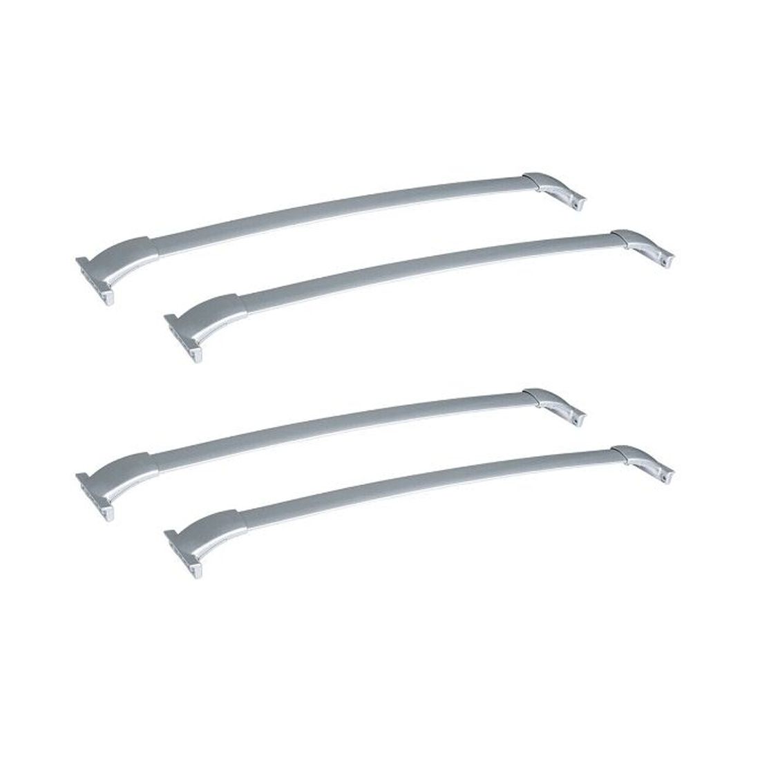2 Sets Of - Silver Aluminum Roof Rack Top Bar Rail For 13-19 Pathfinder Sport Utility