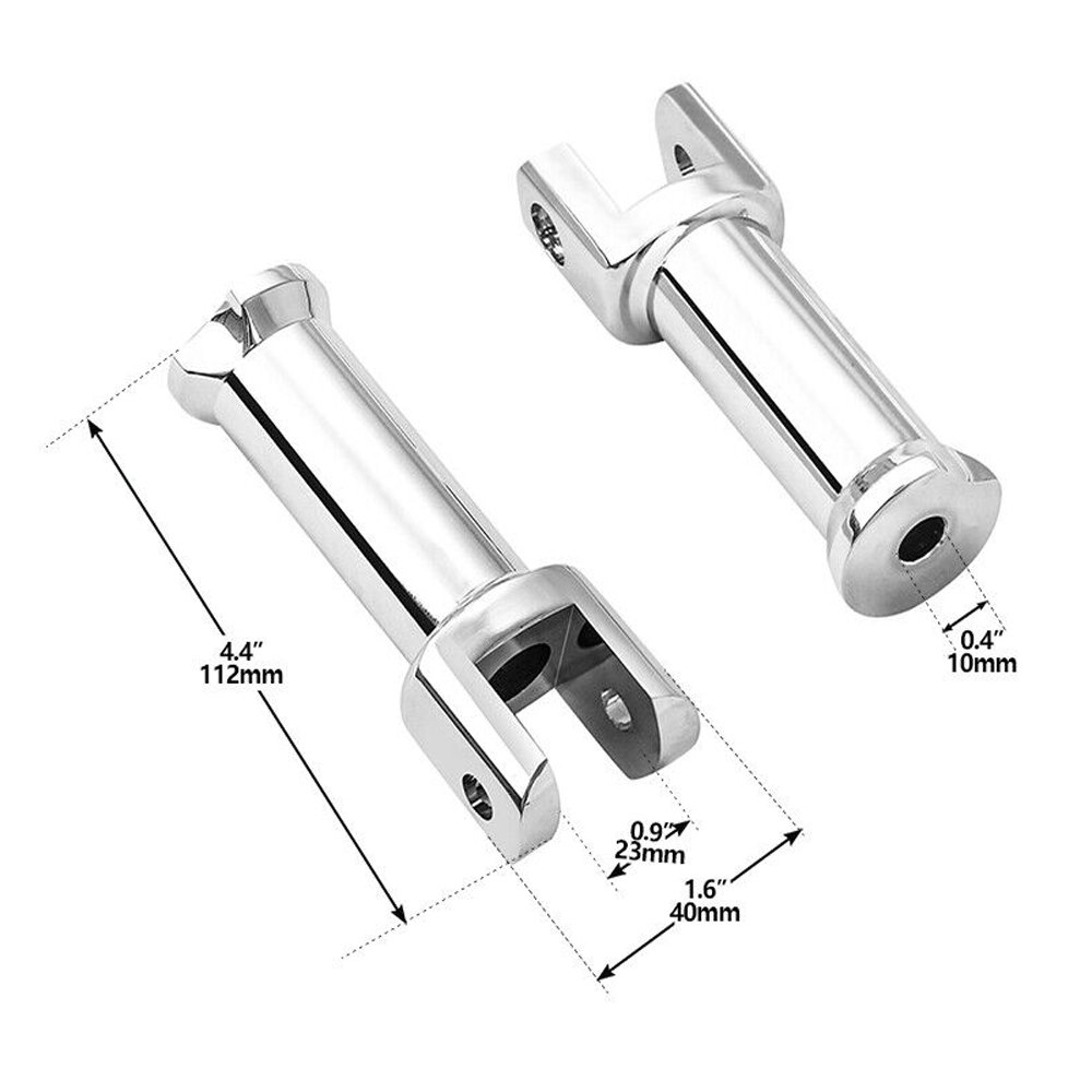 Rear Passenger Foot Peg Support Mount For Harley-Davidson Fat Boy