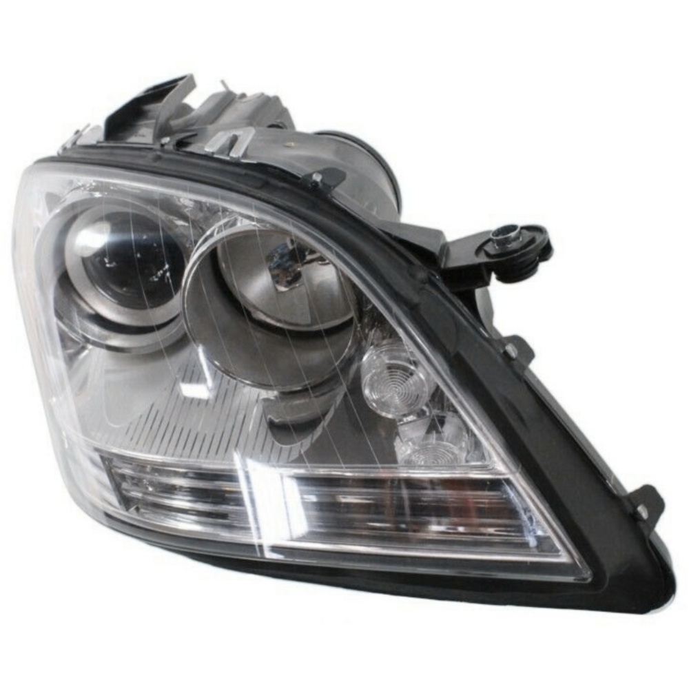 Halogen Headlight Set For 2006-2007 Mercedes Benz ML500 W/ Bulb(s) Pair