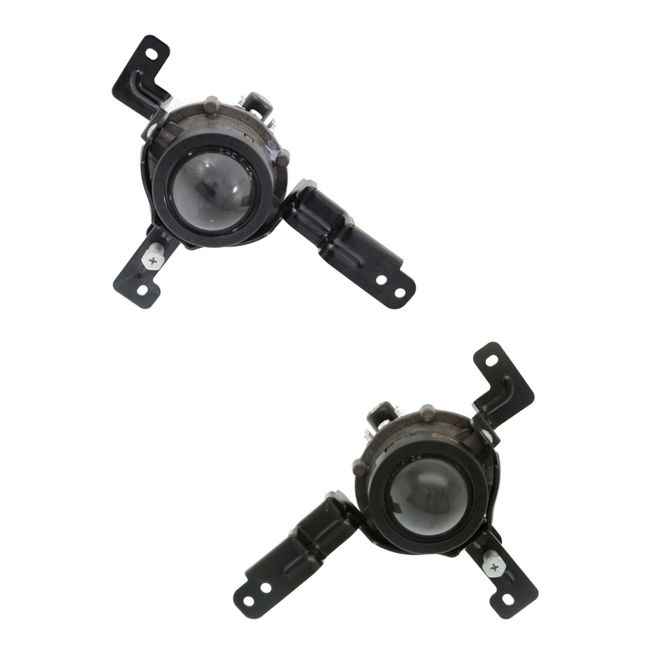 Fog Light Set For Kia 2016-2017 Rio Sedan Left & Right Clear Lens W/ Bulbs Pair