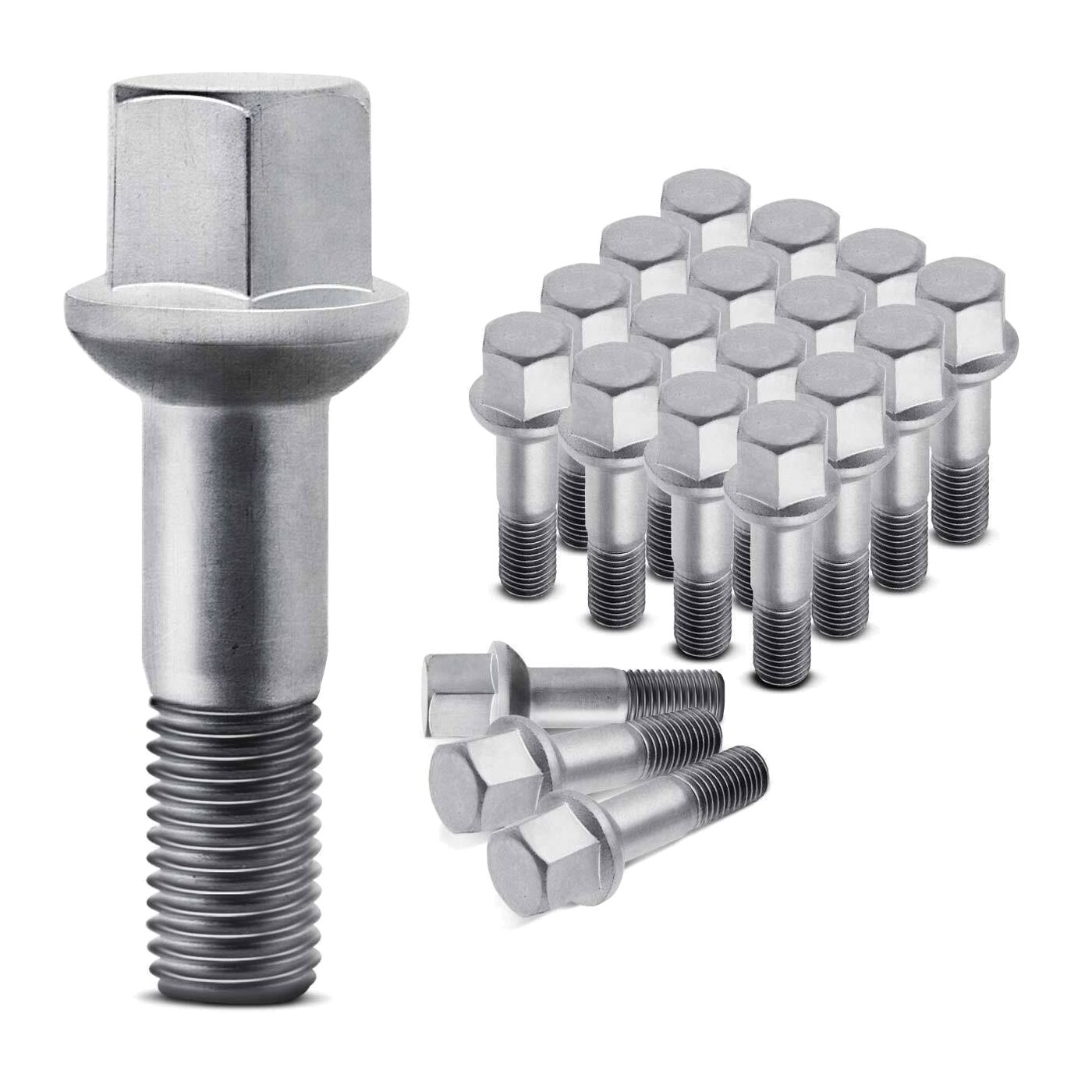 80 PCS - M12x1.5 Wheel Stud For Mercedes-Benz W124 C124 S124 C230 SL320 E420 Chrysler