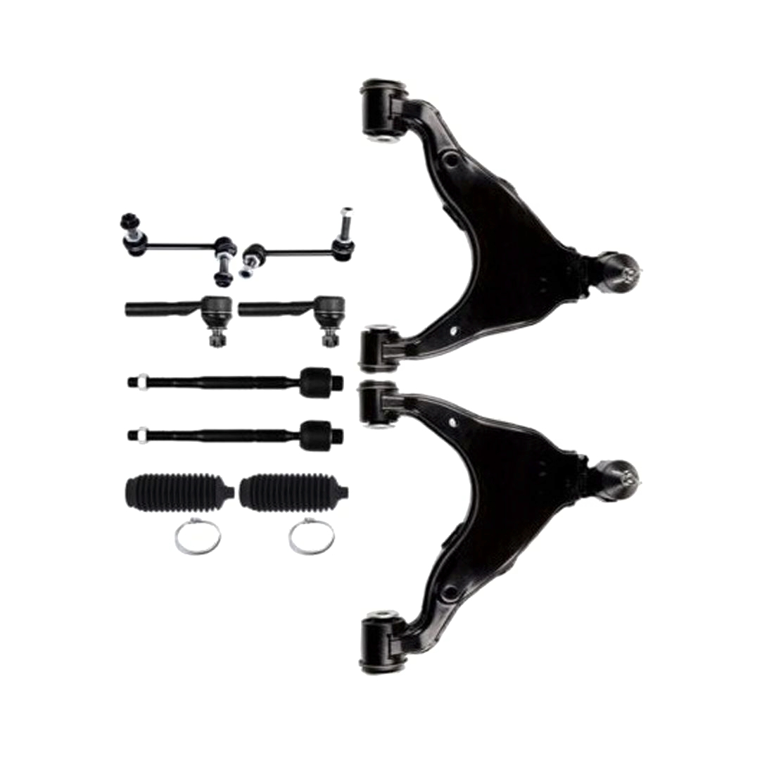 10x Front Lower Control Arm Tie Rod End For 2003-2009 Toyota 4Runner Lexus GX470