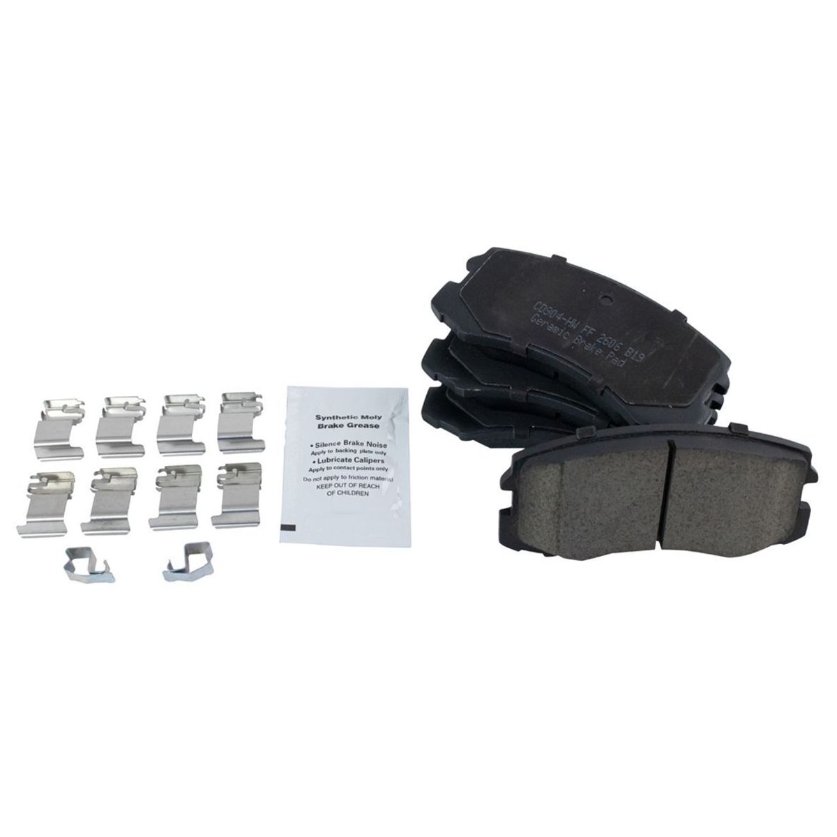 For 2006-2007 Mitsubishi Lancer ES Front Ceramic Disc Brake Pad & Rotor Kit Set