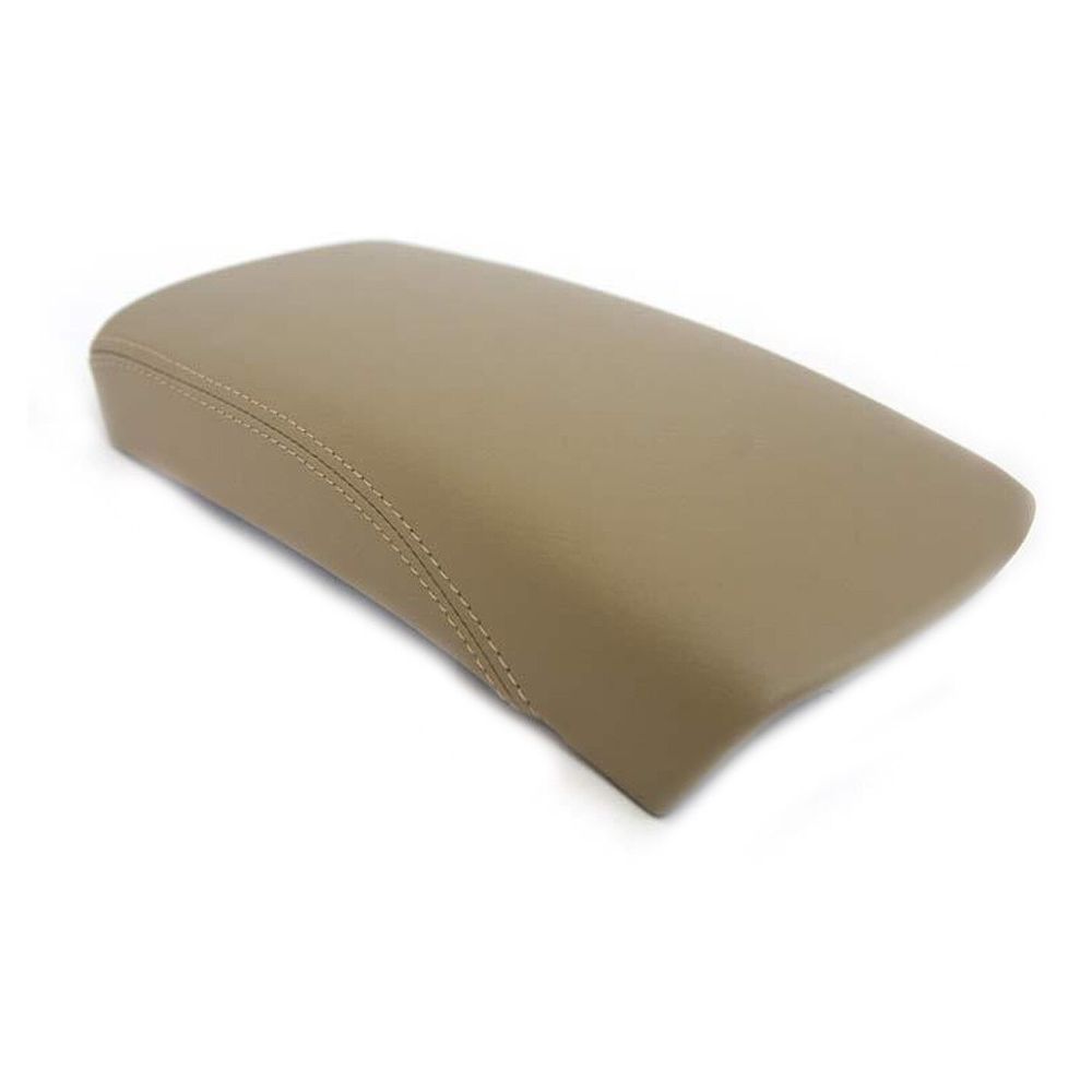 Center Console Armrest Leather Synthetic Cover For 2014-2017 Nissan Rogue Beige