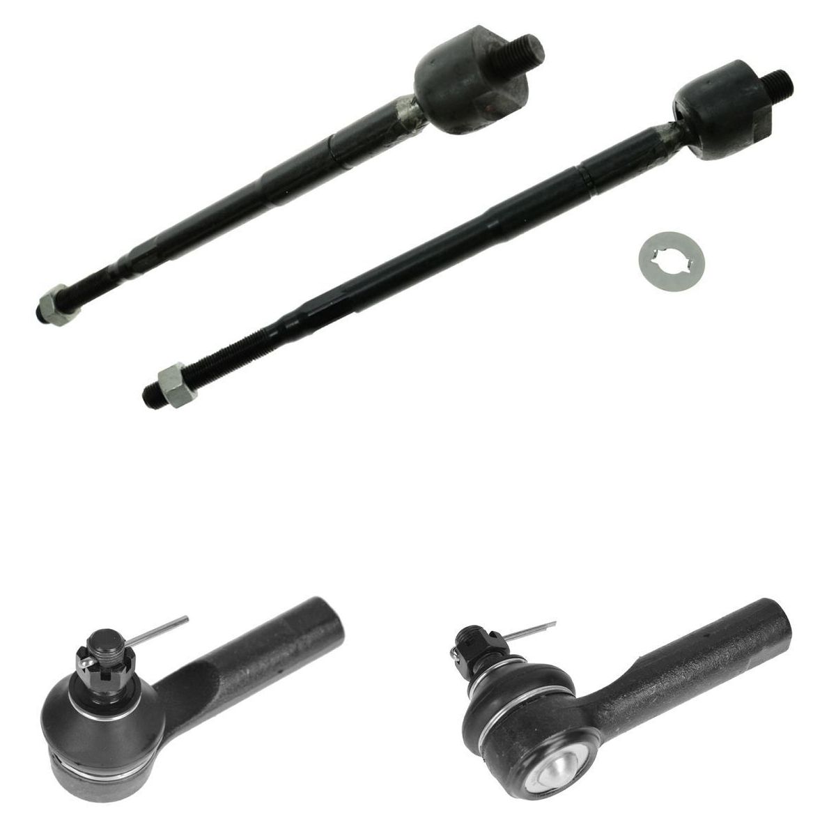For 98-01 Altima Tie Rod Ends Front Inner Outer Driver & Passenger Set Of 4