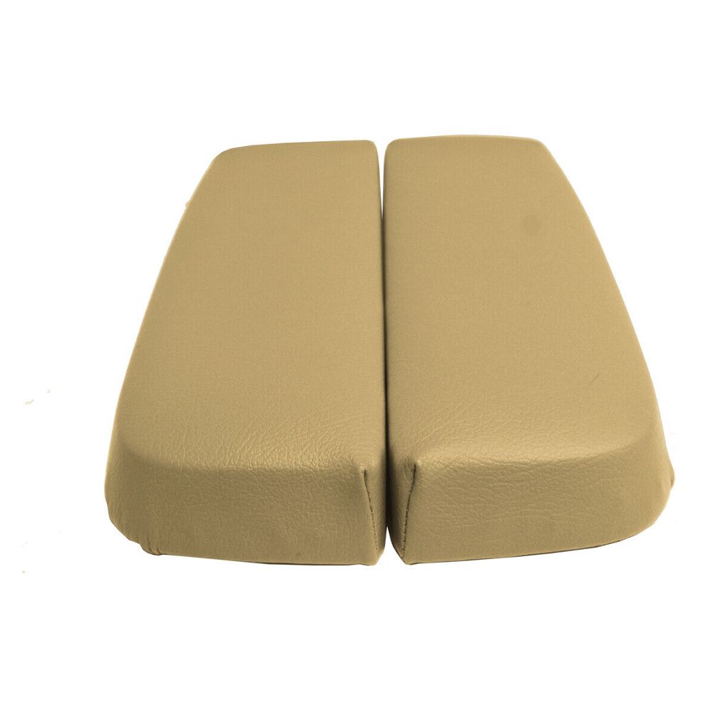 2 Sets Of - Center Console Lid Armrest Cover PVC Leather For Nissan Murano 2005-2007