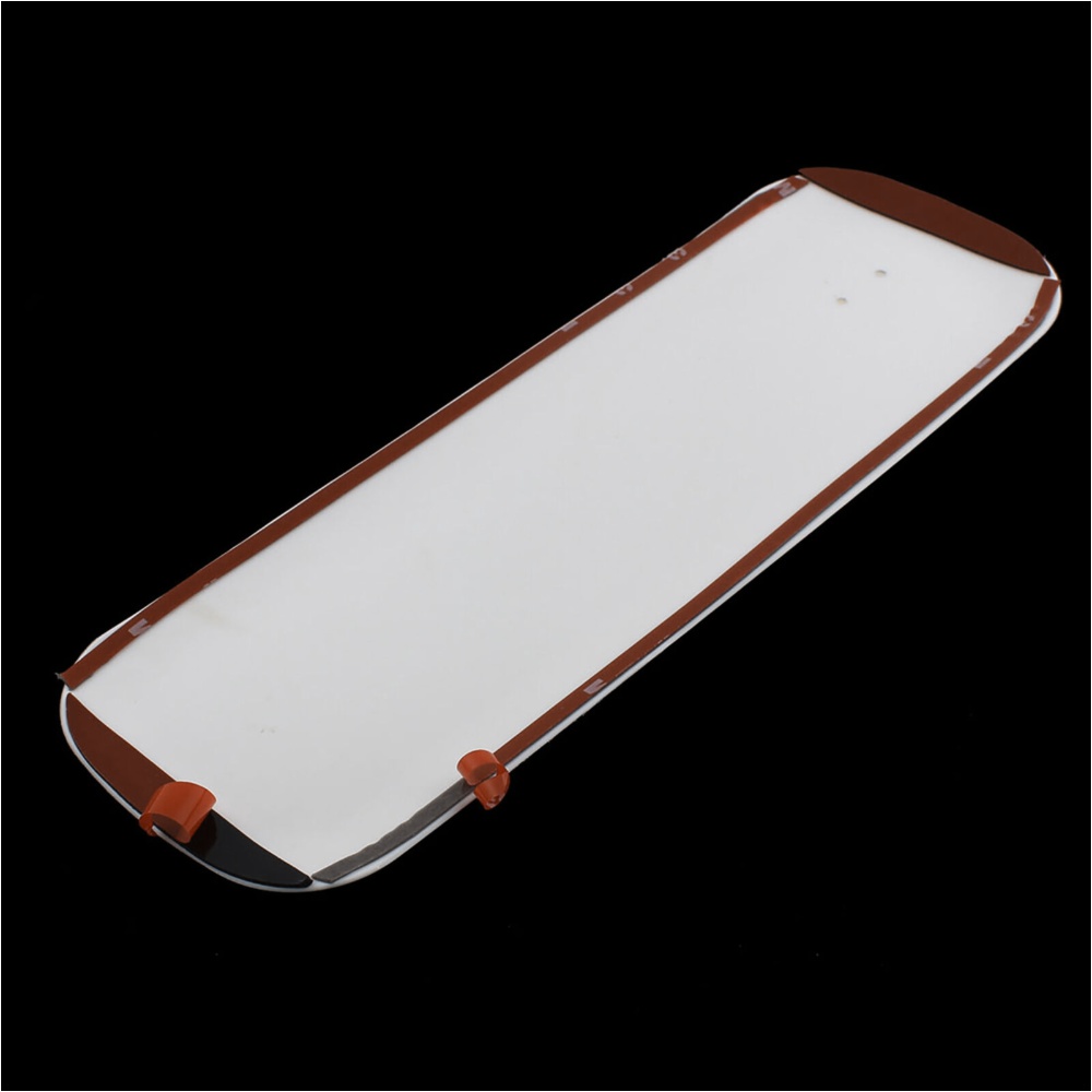 4 PCS - Car Rubber Front Rear Corner Bumper Guard Or Sticker White Pcs