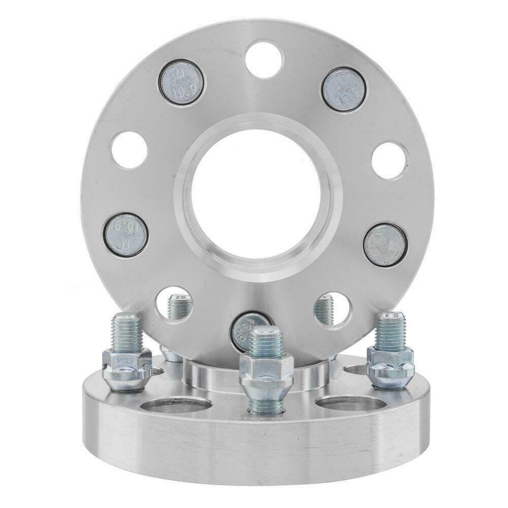 2pc 1" HUBCENTRIC To Wheel Spacers Adapters 14x1.5 For Buick Cadillac Chevrolet