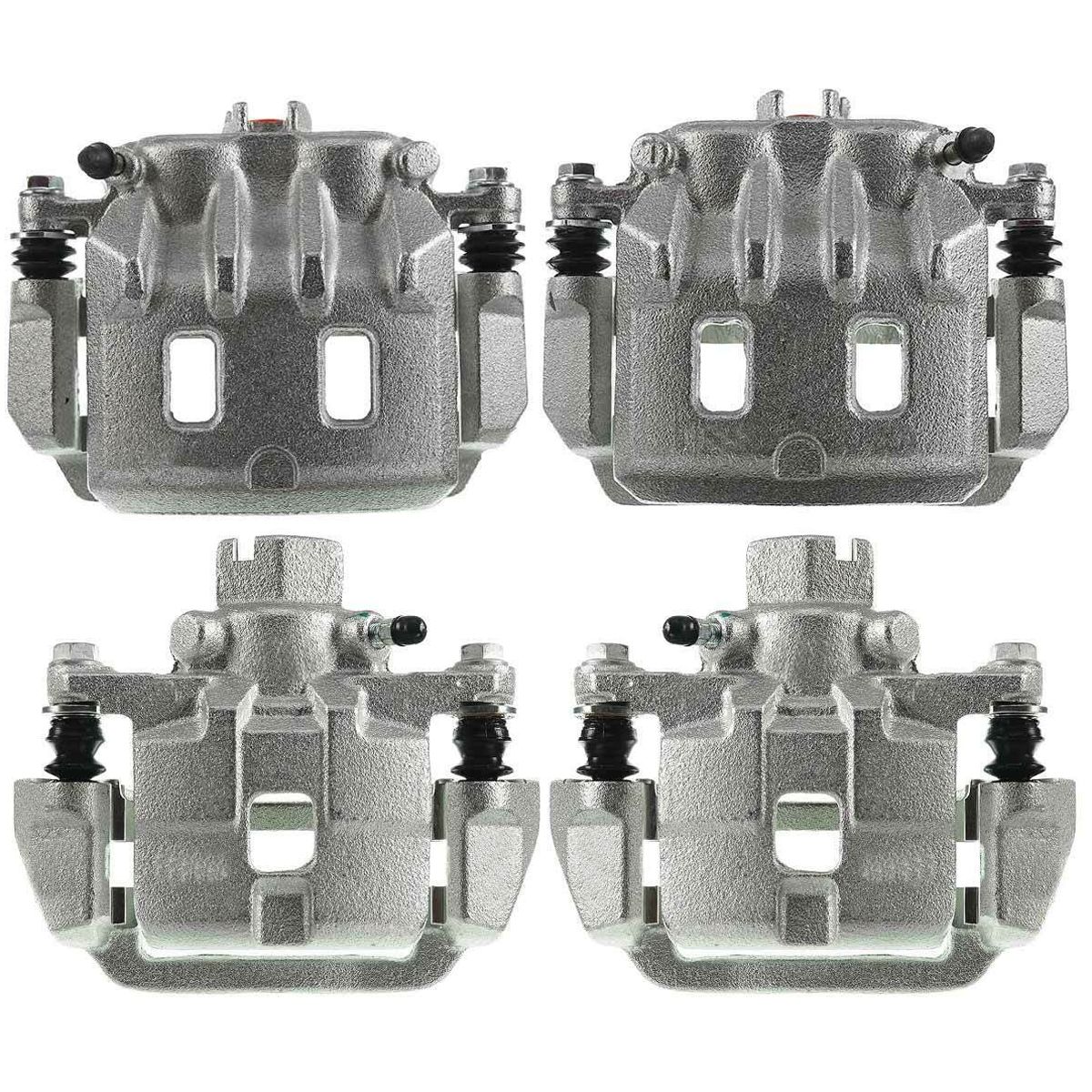 4x Brake Caliper W/Bracket For Subaru Legacy 2000-2002 Outback 2000 Front & Rear