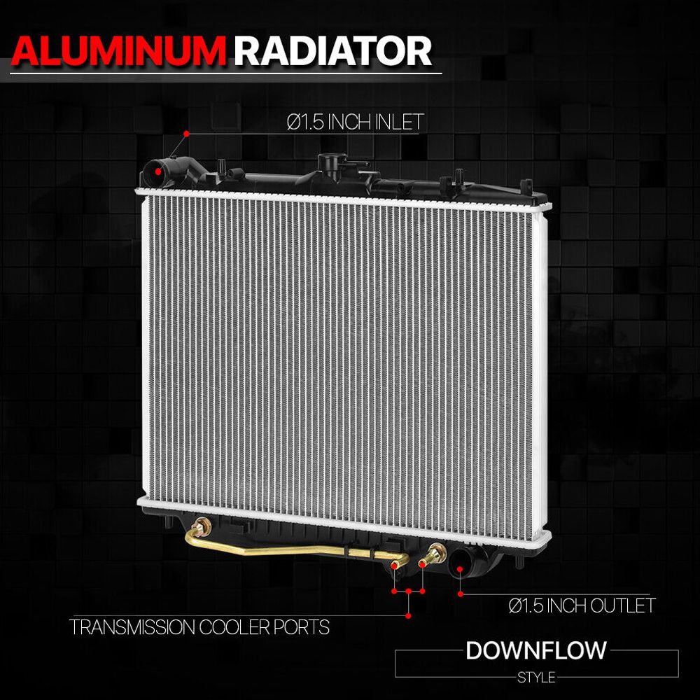 For 98-04 Rodeo A86536-5912ARMEO 3.2/3.5 Aluminum Factory Replacement Radiator