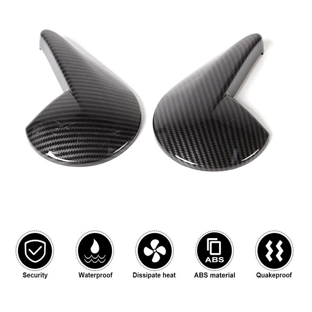 Carbon Fiber Adjustive Handle Panel Cover Trim