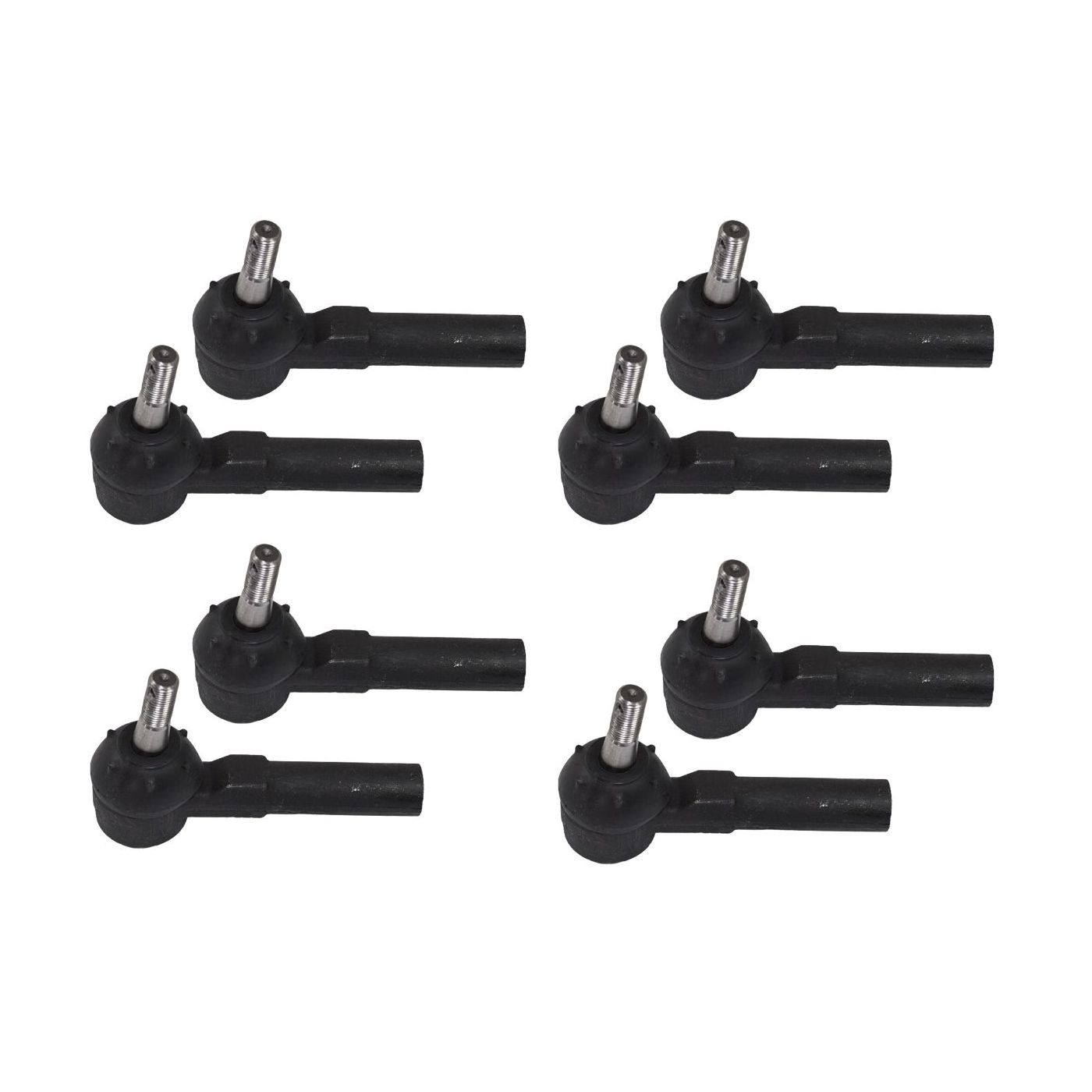 8 PCS - Set Tie Rod End For Buick Cadillac Oldsmobile Pontiac Adjustable