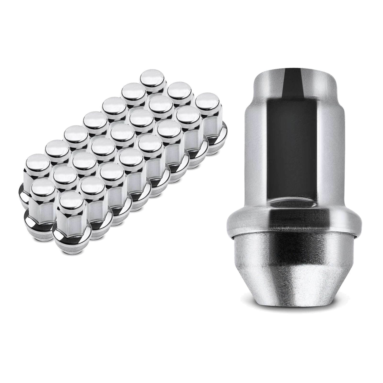 24x M14-2.0 Wheel Lug Nut F-150 2001-2014 Expedition Lincoln Navigator