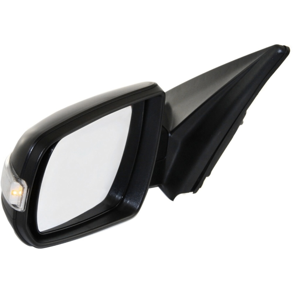 2 Sets Of - Power Mirror For 11-15 Sorento Left Heated Textured Black Manual Fold
