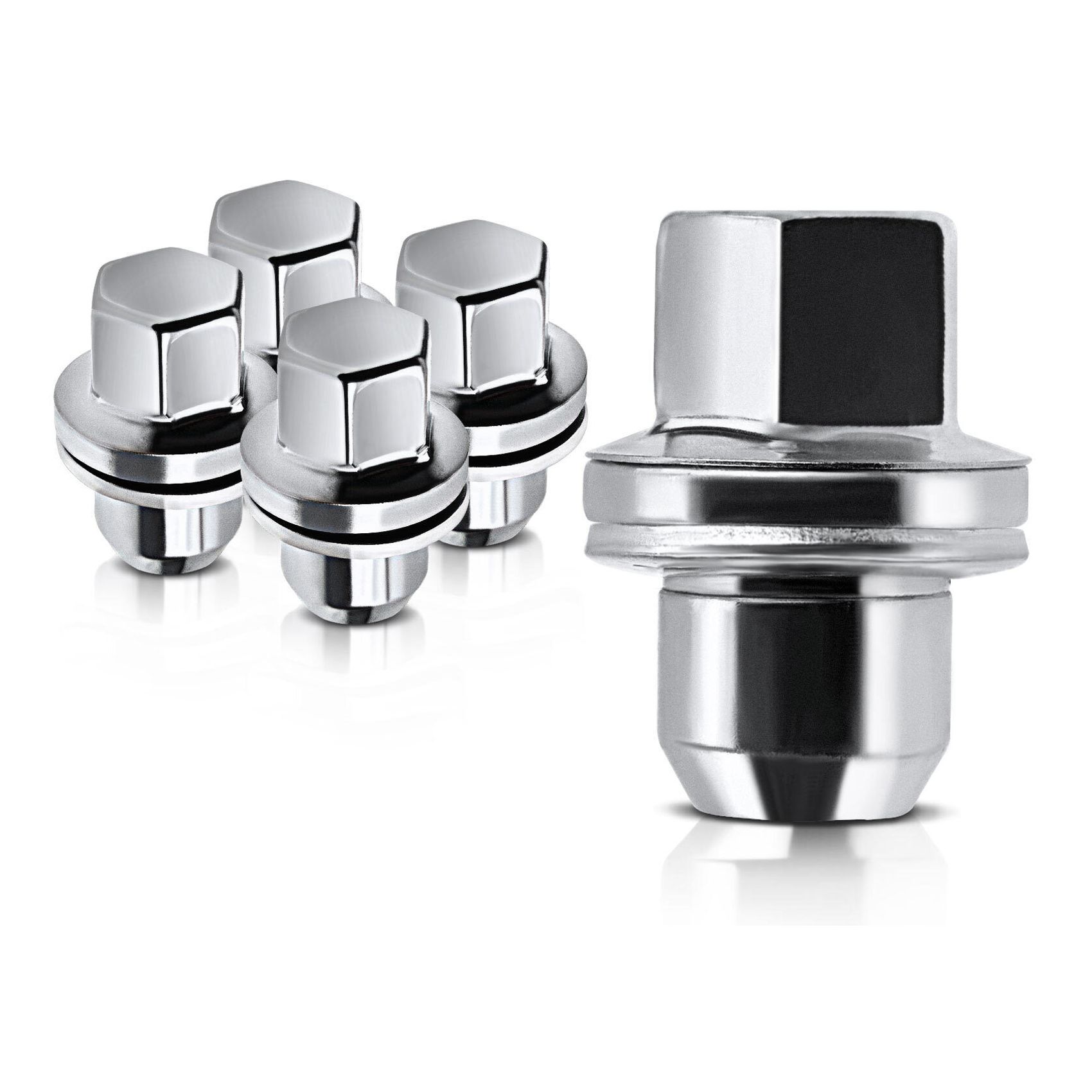 20 PCS - M14-1.50 Wheel Lug Nut For Land Rover Rover 03-21 LR3 LR4 Defender