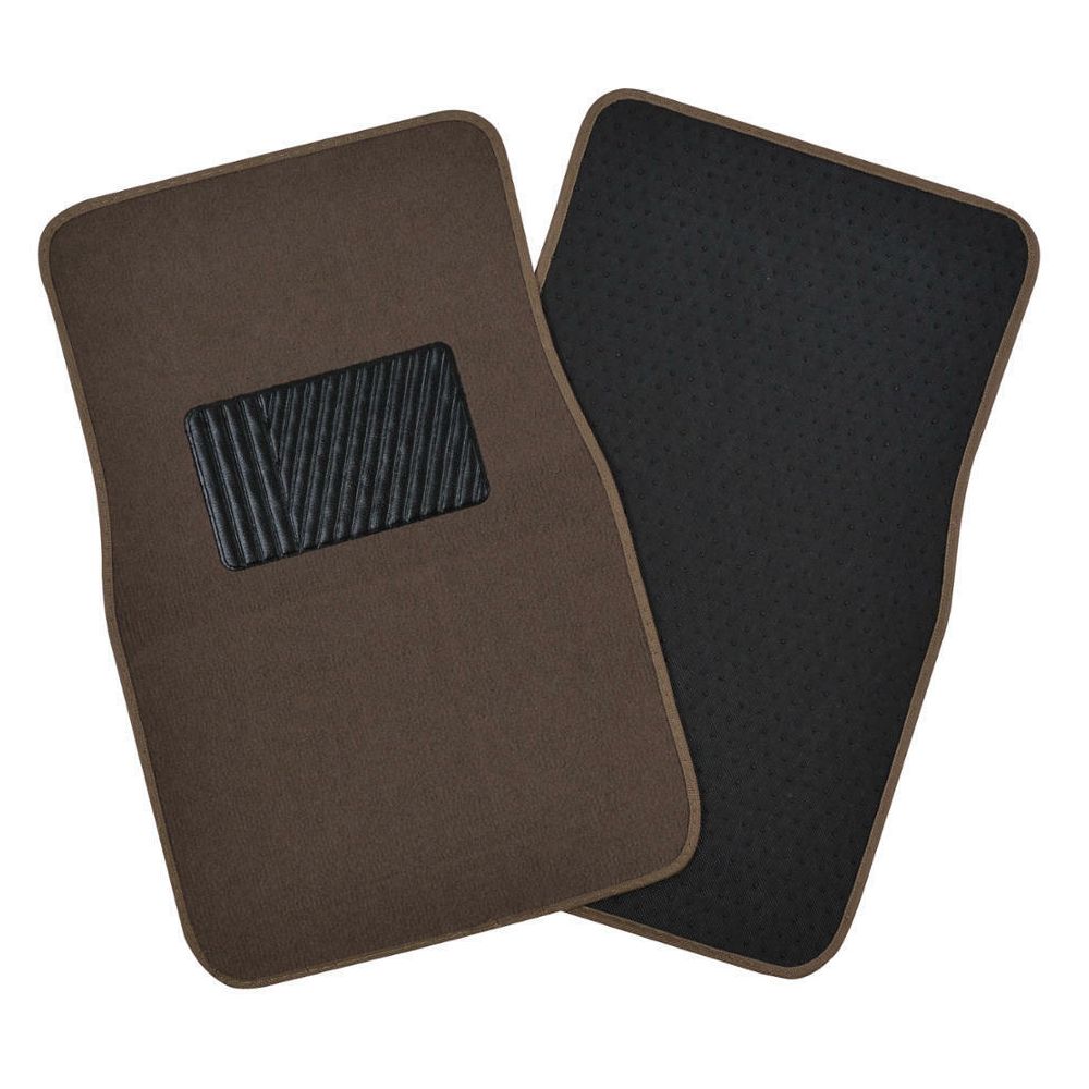 Dark Beige Car Floor Mats Liner Pads Mat Standard For 2003 RS6 4pc Auto Brown
