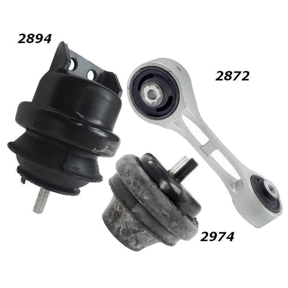Engine Motor Mounts & Auto Trans Mount 3PCS 3.0L 182cid