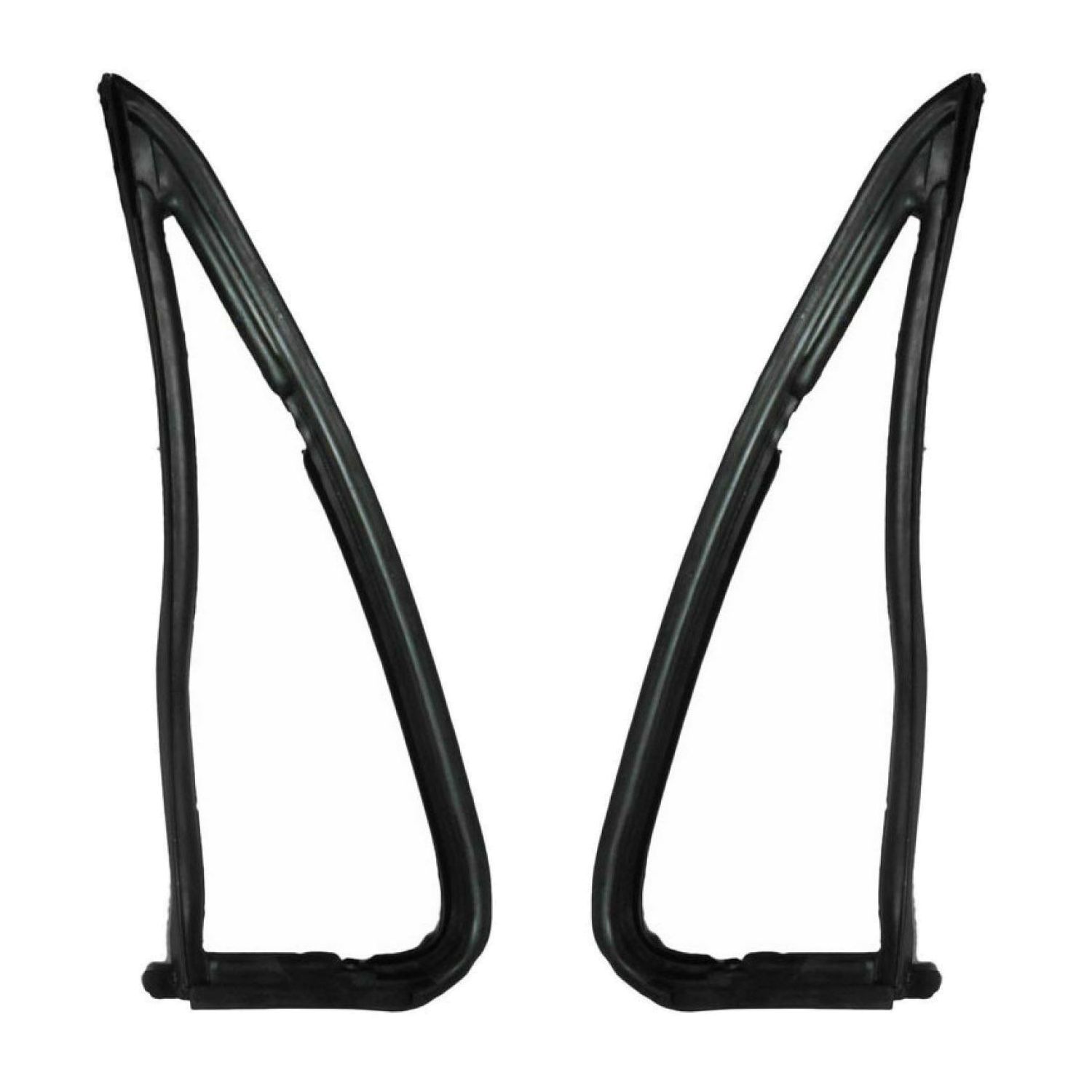 Front Vent Glass Window Weatherstrip Seals Set Pair For Chevy GMC Pickup Truck