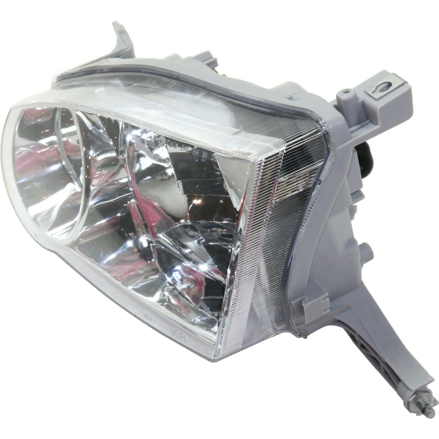 Headlight Set For 2001-2002 Toyota Corolla Sedan Left And Right With Bulb 2Pc