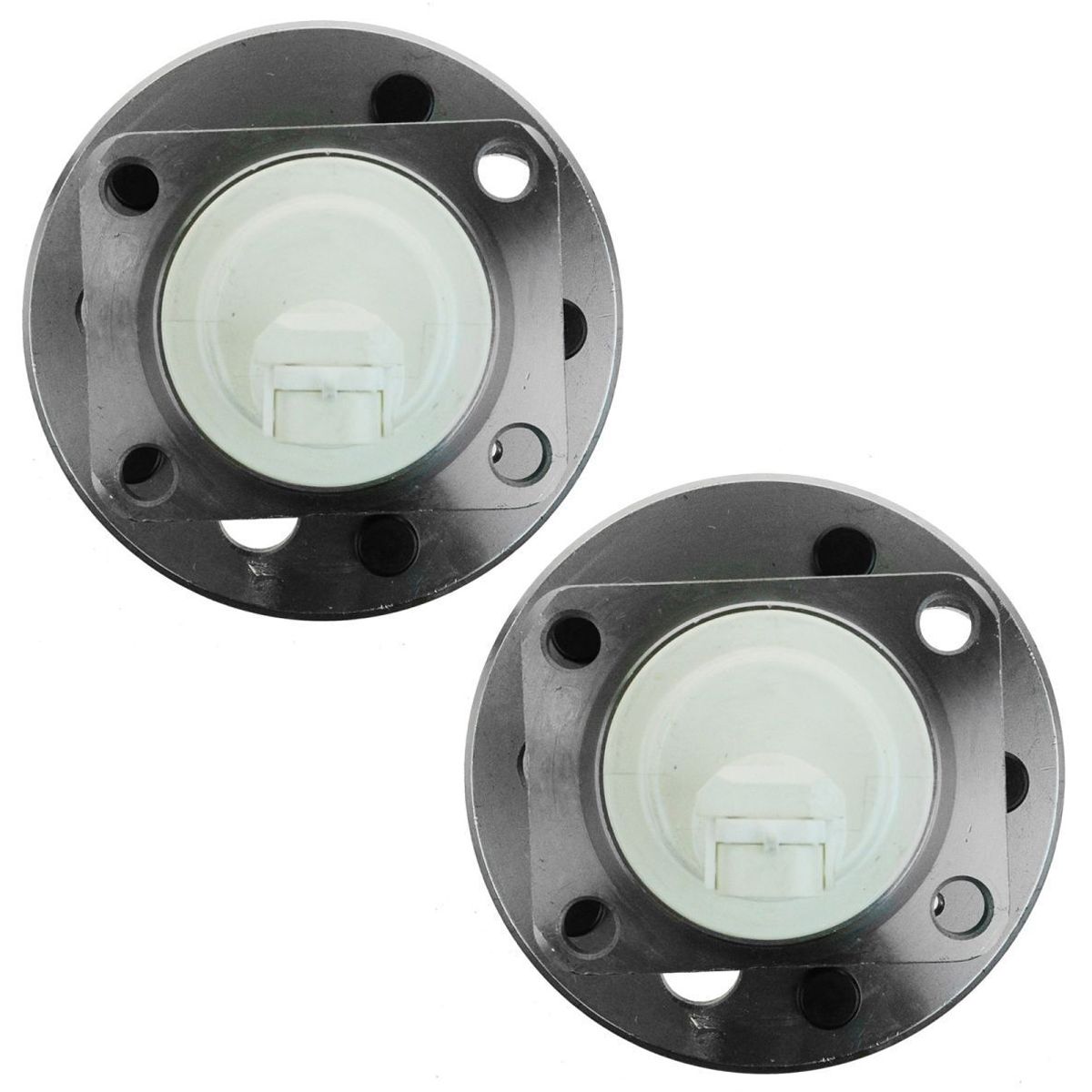 Rear Wheel Hubs & Bearings Set Of 2 For Buick Chevy Olds Pontiac W/ ABS